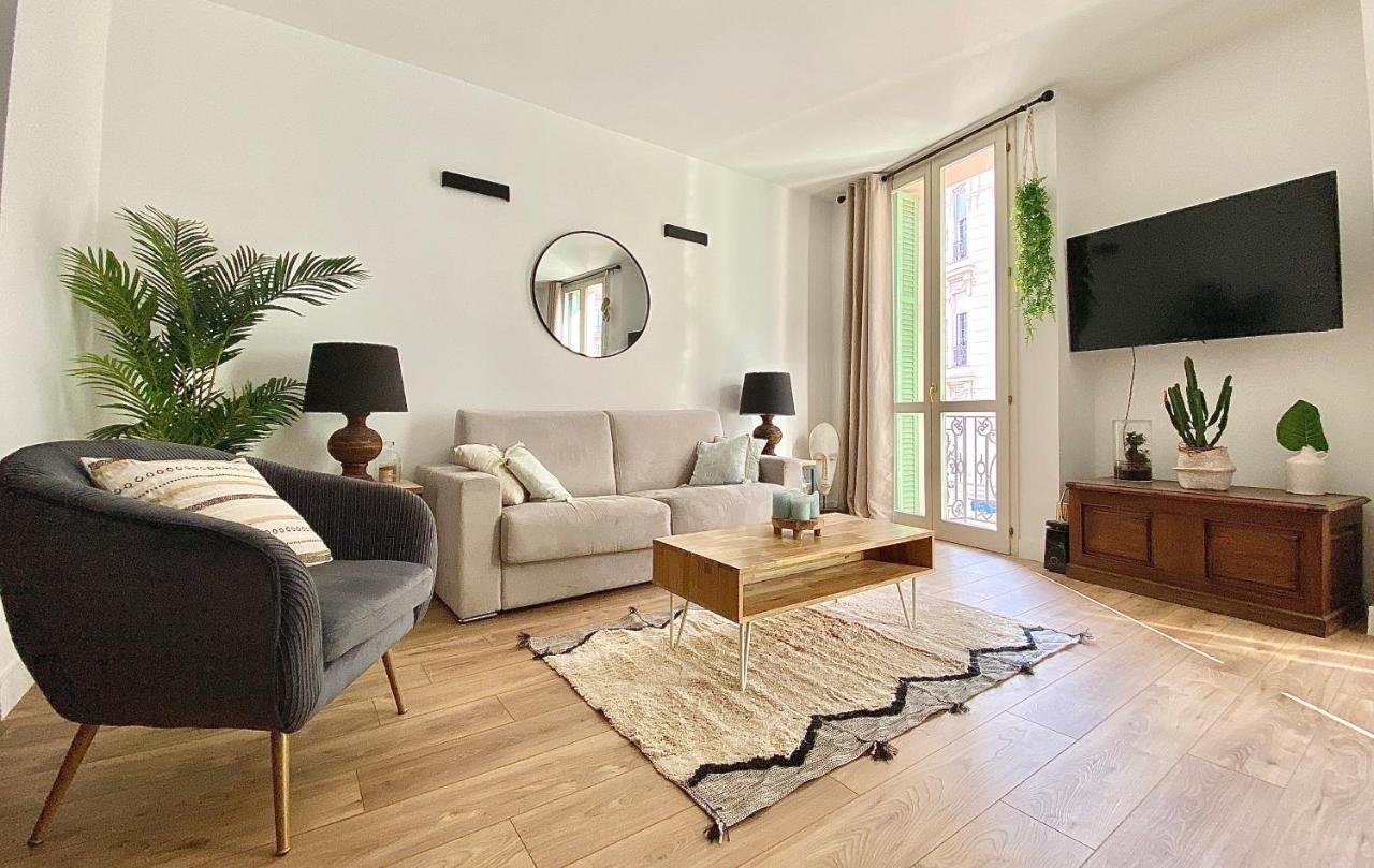 Bioves En Duplex-Climatisation-Centre Ville-Plage 芒通 外观 照片