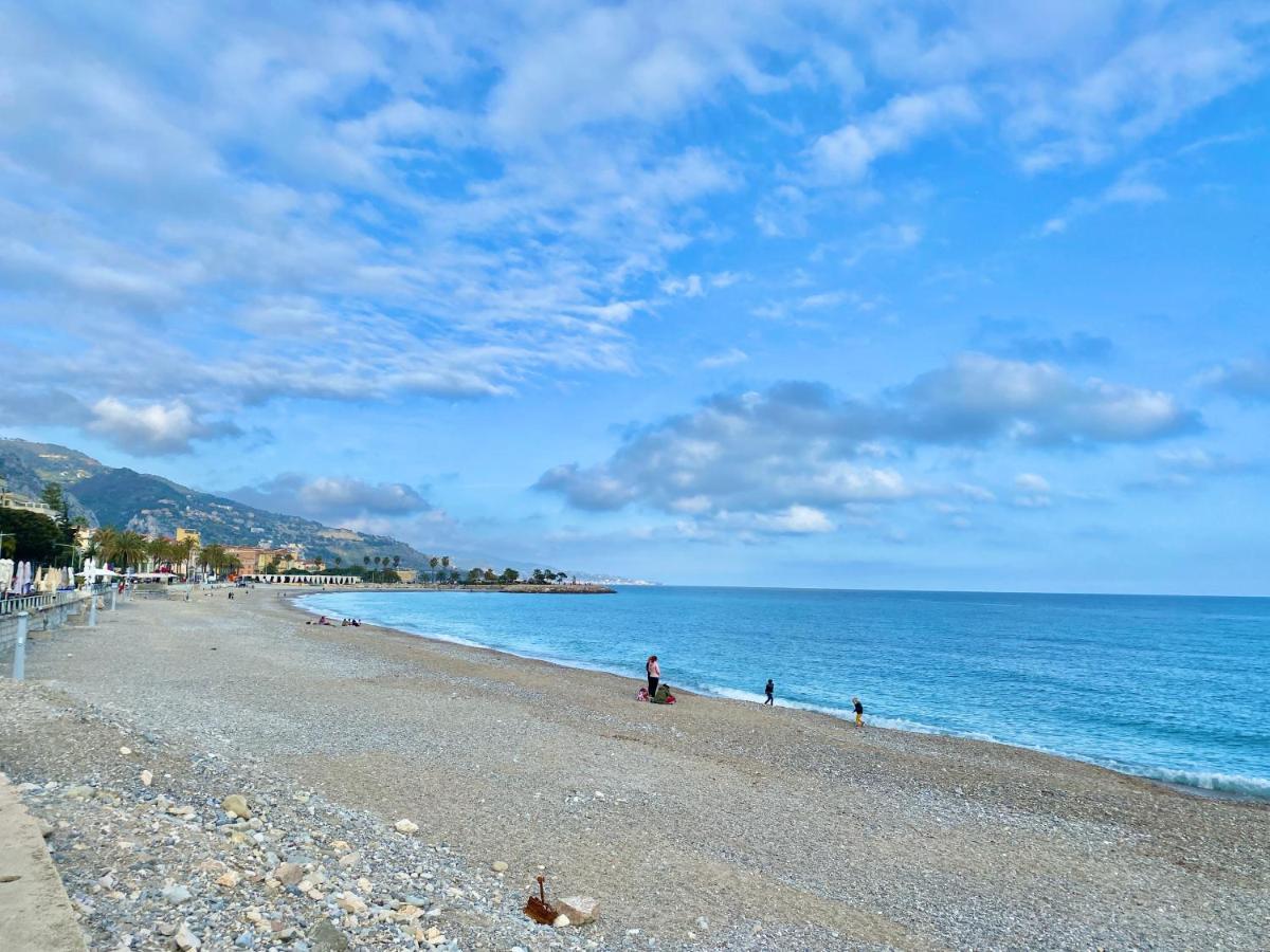 Bioves En Duplex-Climatisation-Centre Ville-Plage 芒通 外观 照片